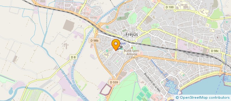 localisation de l'entreprise MONSIEUR ALEXENDRE BERGEROT à FREJUS