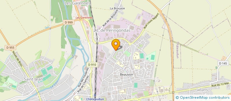 localisation de l'entreprise MONSIEUR ALEXI ANDRZEJEWSKI à CHATEAUDUN