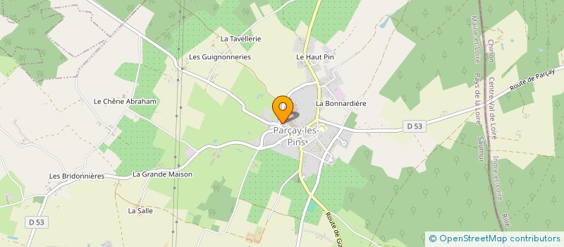 localisation de l'entreprise MONSIEUR ALEXI CAILLET  MOULIHERNE