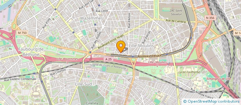 localisation de l'entreprise MONSIEUR ALEXI CANTRELLE à LILLE