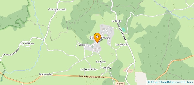 localisation de l'entreprise MONSIEUR ALEXI FORTAS à SAINT-PEREUSE