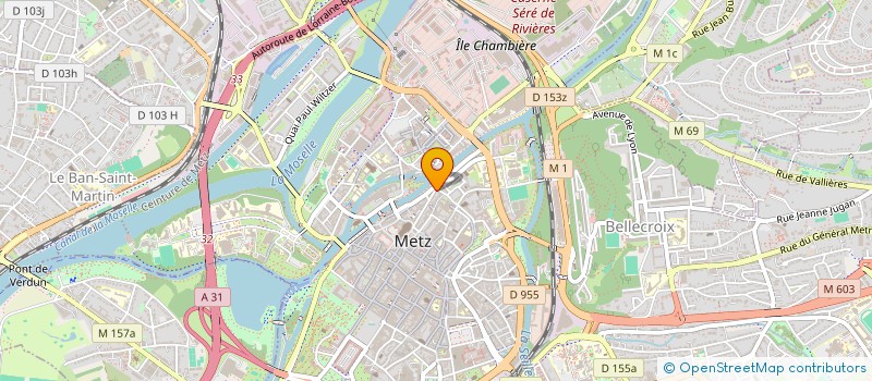 localisation de l'entreprise MONSIEUR ALEXI HAMBURGER  METZ