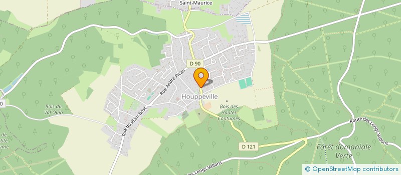 localisation de l'entreprise MONSIEUR ALEXI LEFEBVRE  HOUPPEVILLE