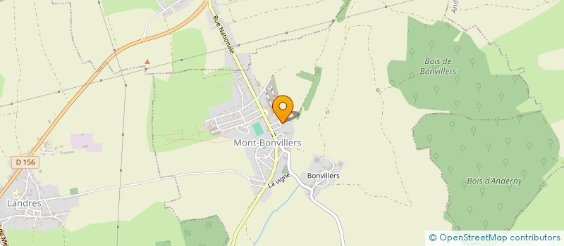 localisation de l'entreprise MONSIEUR ALEXI PARENTE  MONT-BONVILLERS