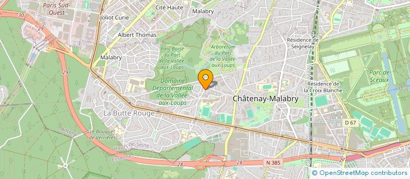 localisation de l'entreprise MONSIEUR ALEXI VASIC  CHATENAY-MALABRY