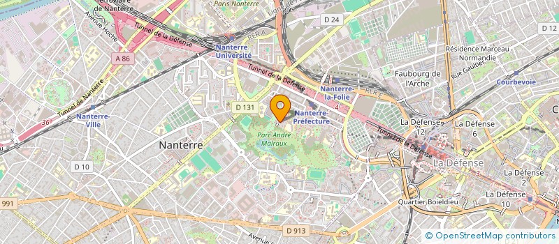 localisation de l'entreprise MONSIEUR ALEXI VELA PINARGOTE à NANTERRE
