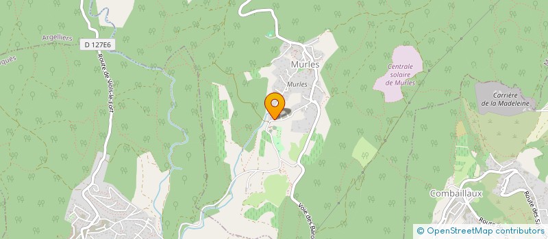 localisation de l'entreprise MONSIEUR ALEXI VIGUIER  MURLES