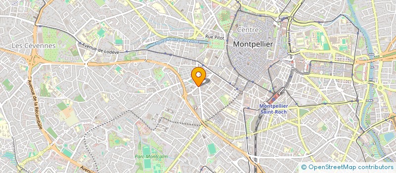 localisation de l'entreprise MONSIEUR ALEXIOS KOURTESSIS à MONTPELLIER