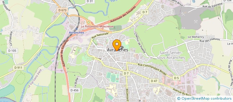 localisation de l'entreprise MONSIEUR ALEXIS ACREMANN  SARTILLY-BAIE-BOCAGE