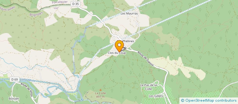 localisation de l'entreprise MONSIEUR ALEXIS AIELLO  SAINT-JULIEN