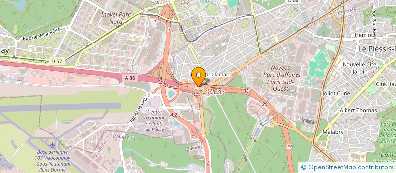 localisation de l'entreprise MONSIEUR ALEXIS AKOPIAN  MEUDON