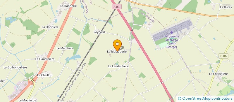 localisation de l'entreprise MONSIEUR ALEXIS ALAIN  L'HERBERGEMENT