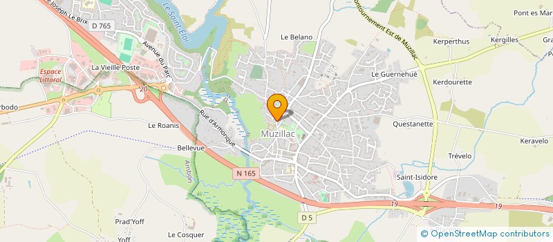 localisation de l'entreprise MONSIEUR ALEXIS ALAUZET à MUZILLAC