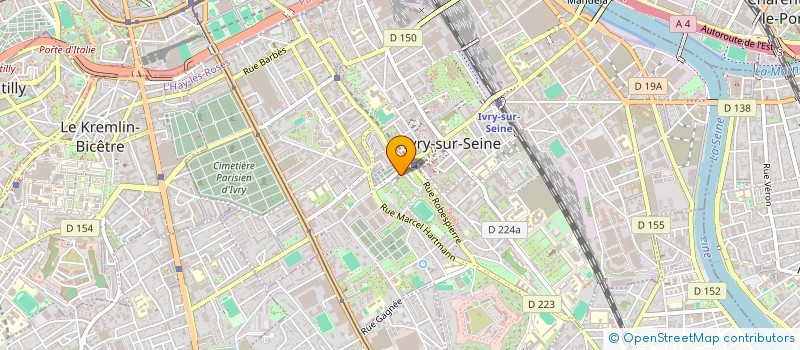 localisation de l'entreprise MONSIEUR ALEXIS ALEXIS PICHON  IVRY-SUR-SEINE