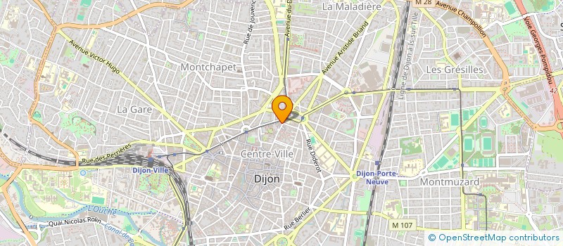 localisation de l'entreprise MONSIEUR ALEXIS ALEXIS QUINARD à DIJON
