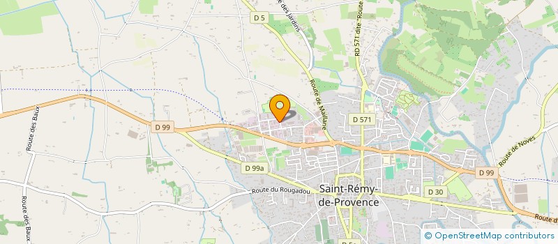 localisation de l'entreprise MONSIEUR ALEXIS ALEY  SAINT-REMY-DE-PROVENCE