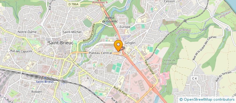 localisation de l'entreprise MONSIEUR ALEXIS ALLARD à SAINT-BRIEUC