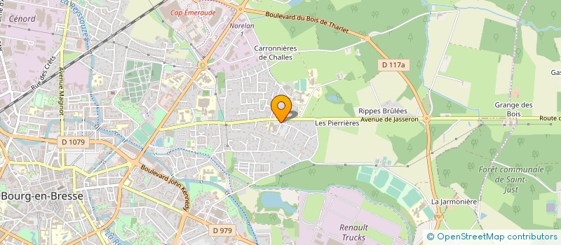 localisation de l'entreprise MONSIEUR ALEXIS AMBRUN à BOURG-EN-BRESSE