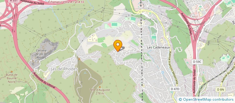localisation de l'entreprise MONSIEUR ALEXIS AMIGONI à LES PENNES-MIRABEAU