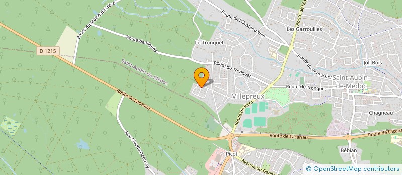 localisation de l'entreprise MONSIEUR ALEXIS ANAT  SAINT-AUBIN-DE-MEDOC