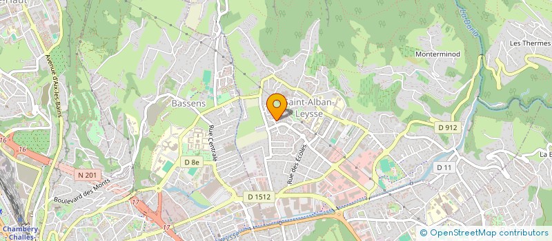 localisation de l'entreprise MONSIEUR ALEXIS ANIOLA  SAINT-ALBAN-LEYSSE