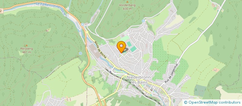 localisation de l'entreprise MONSIEUR ALEXIS ANSELMANN  NIEDERBRONN-LES-BAINS