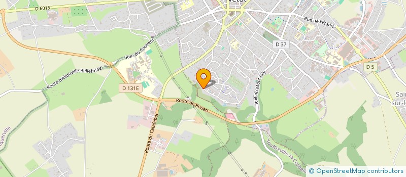 localisation de l'entreprise MONSIEUR ALEXIS ANSOUT  YVETOT