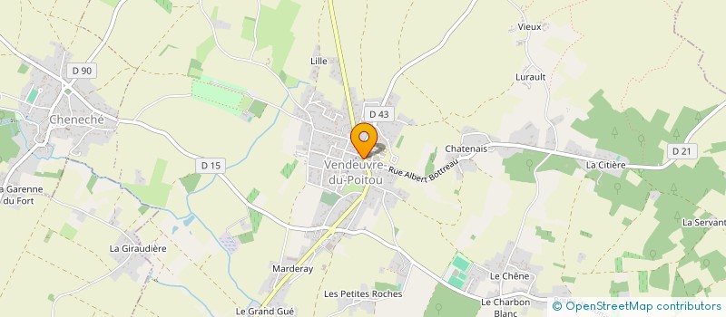 localisation de l'entreprise MONSIEUR ALEXIS ANTIGNY  NAINTRE