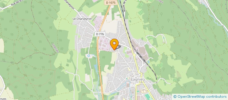 localisation de l'entreprise MONSIEUR ALEXIS APPRIN  LAGNIEU