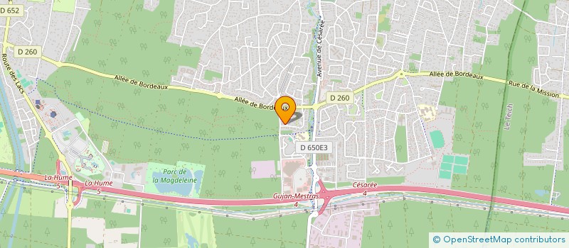 localisation de l'entreprise MONSIEUR ALEXIS AREVALO  LA TESTE-DE-BUCH