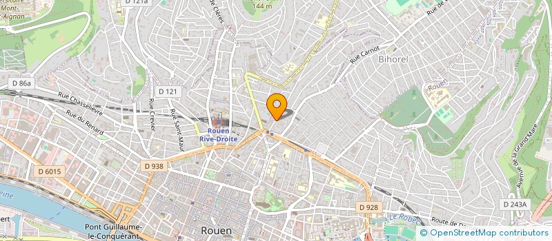 localisation de l'entreprise MONSIEUR ALEXIS ARNAUD  ROUEN