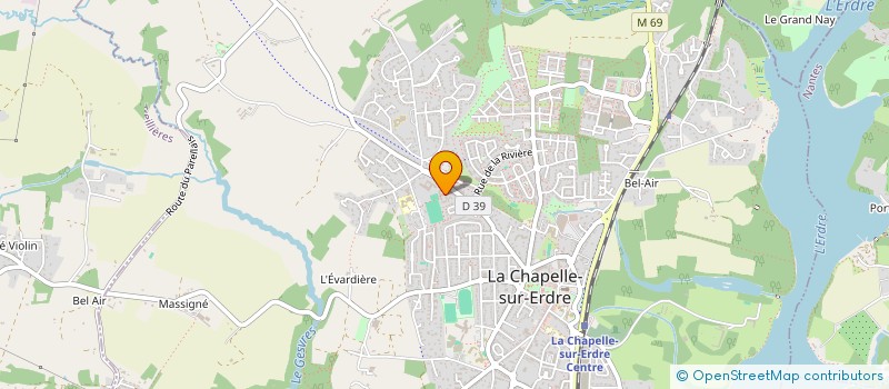 localisation de l'entreprise MONSIEUR ALEXIS ARNOUX à LA CHAPELLE-SUR-ERDRE