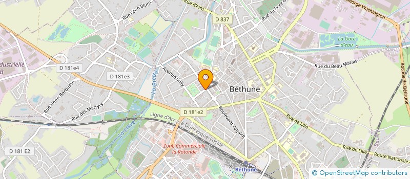 localisation de l'entreprise MONSIEUR ALEXIS ATADEGNON  ANNEZIN