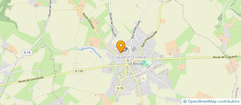 localisation de l'entreprise MONSIEUR ALEXIS AUBIN  CRIQUETOT-L'ESNEVAL