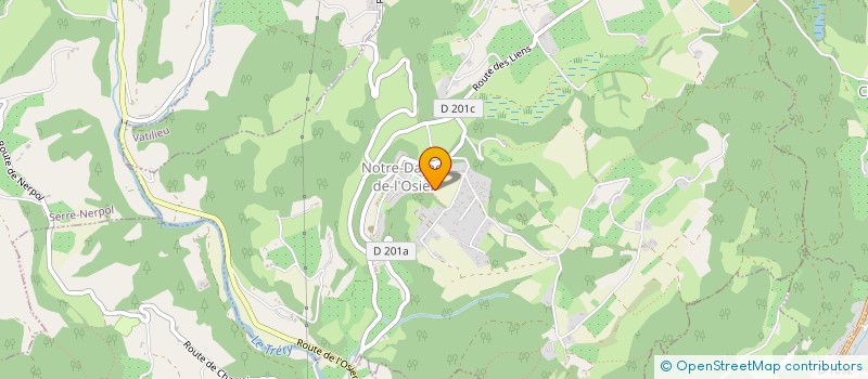 localisation de l'entreprise MONSIEUR ALEXIS AUCLAIR  SAINT-GERVAIS