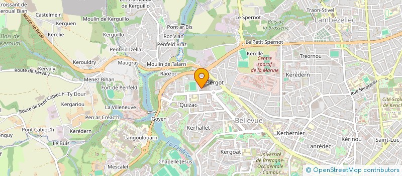 localisation de l'entreprise MONSIEUR ALEXIS AUDIC à BREST