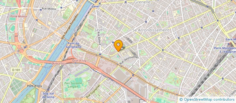 localisation de l'entreprise MONSIEUR ALEXIS AUDRAIN  PARIS 15