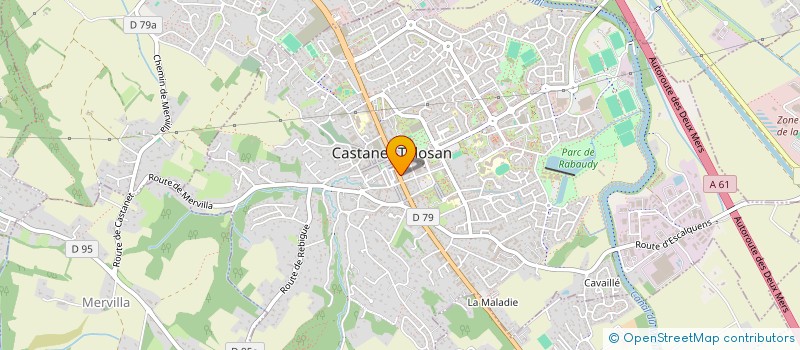 localisation de l'entreprise MONSIEUR ALEXIS AUGER à CASTANET-TOLOSAN