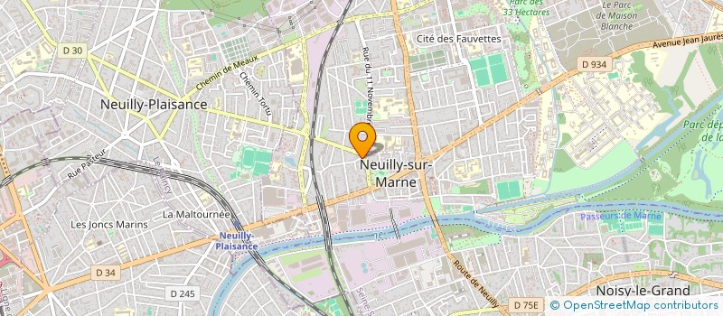 localisation de l'entreprise MONSIEUR ALEXIS AUVITU à NEUILLY-SUR-MARNE
