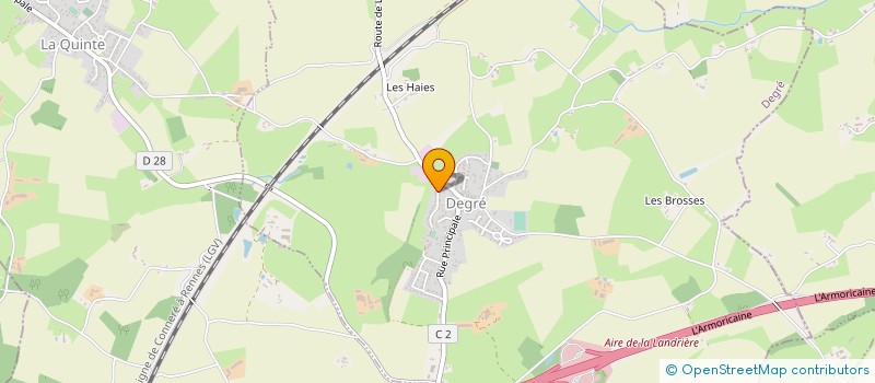 localisation de l'entreprise MONSIEUR ALEXIS BABIN à DEGRE