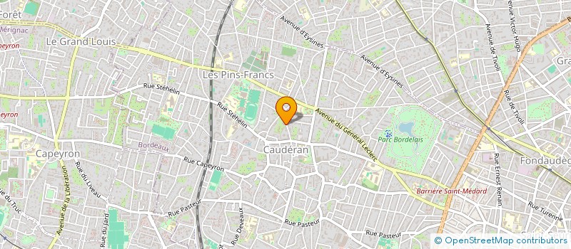 localisation de l'entreprise MONSIEUR ALEXIS BALARESQUE  BORDEAUX