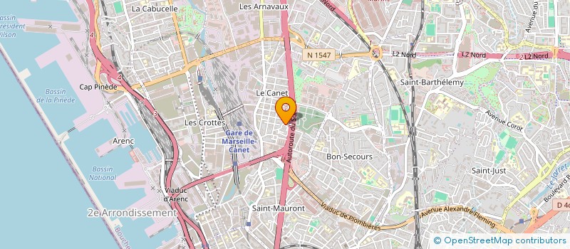 localisation de l'entreprise MONSIEUR ALEXIS BALLIER à MARSEILLE