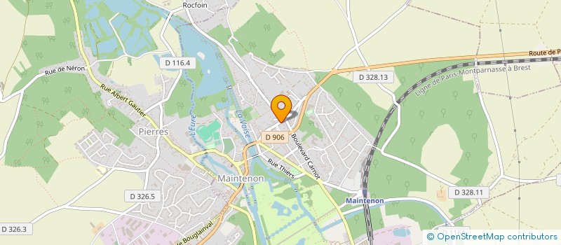 localisation de l'entreprise MONSIEUR ALEXIS BARACAIA à MAINTENON