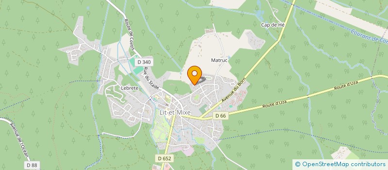 localisation de l'entreprise MONSIEUR ALEXIS BARADAT  LIT-ET-MIXE