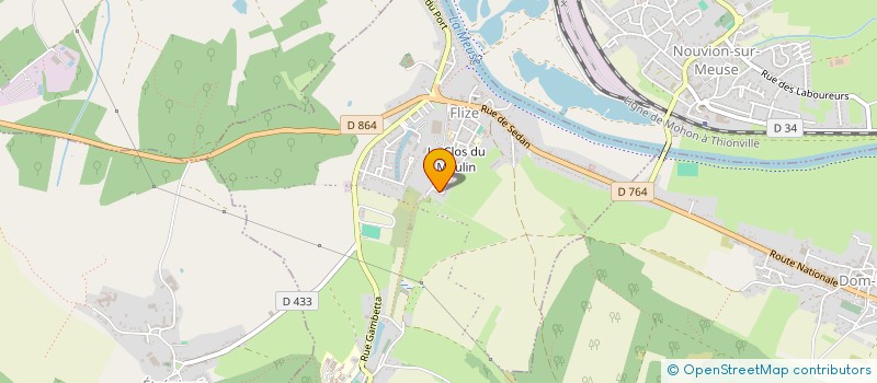 localisation de l'entreprise MONSIEUR ALEXIS BARBARAT  FLIZE