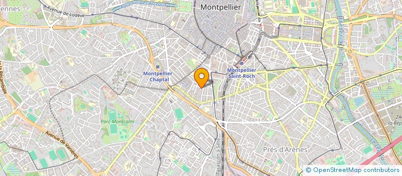 localisation de l'entreprise MONSIEUR ALEXIS BARBAS à MONTPELLIER