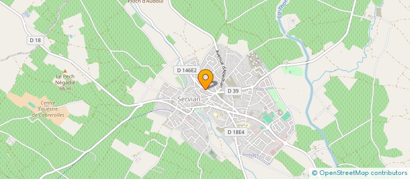 localisation de l'entreprise MONSIEUR ALEXIS BASORA à SERVIAN