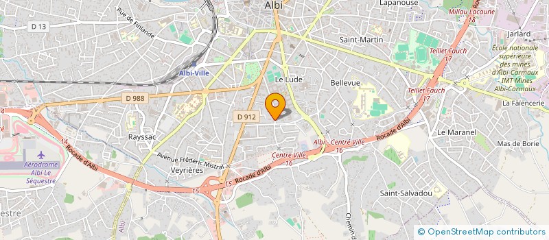 localisation de l'entreprise MONSIEUR ALEXIS BASTIDA à ALBI