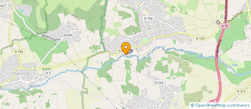 localisation de l'entreprise MONSIEUR ALEXIS BAUDOUIN  LA ROCHE-BLANCHE