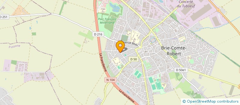 localisation de l'entreprise MONSIEUR ALEXIS BAZIN  SANCY